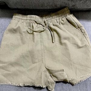 Pink lily high waisted shorts